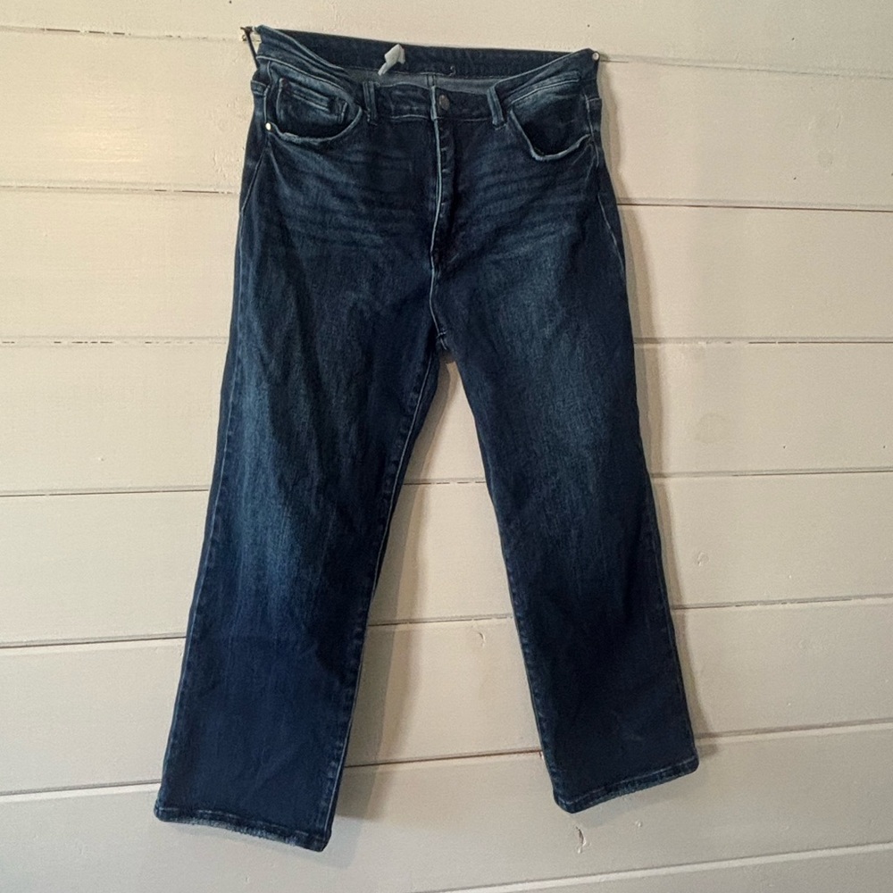 Classic Straight Jeans in Deep Blue
